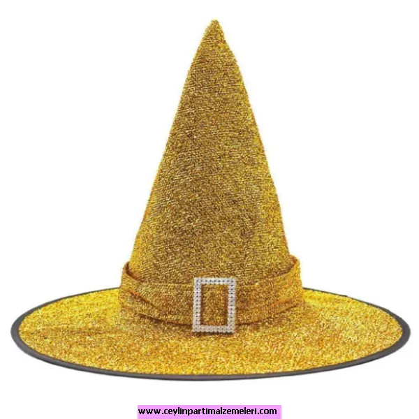 Parlak İpli Cadı Şapkası